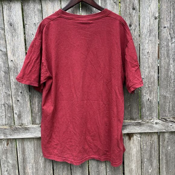 NUTMEG x LEE SPORTS VINTAGE 90s Washington Redskins Embroidered Logo Tee- Large - Picture 9 of 10